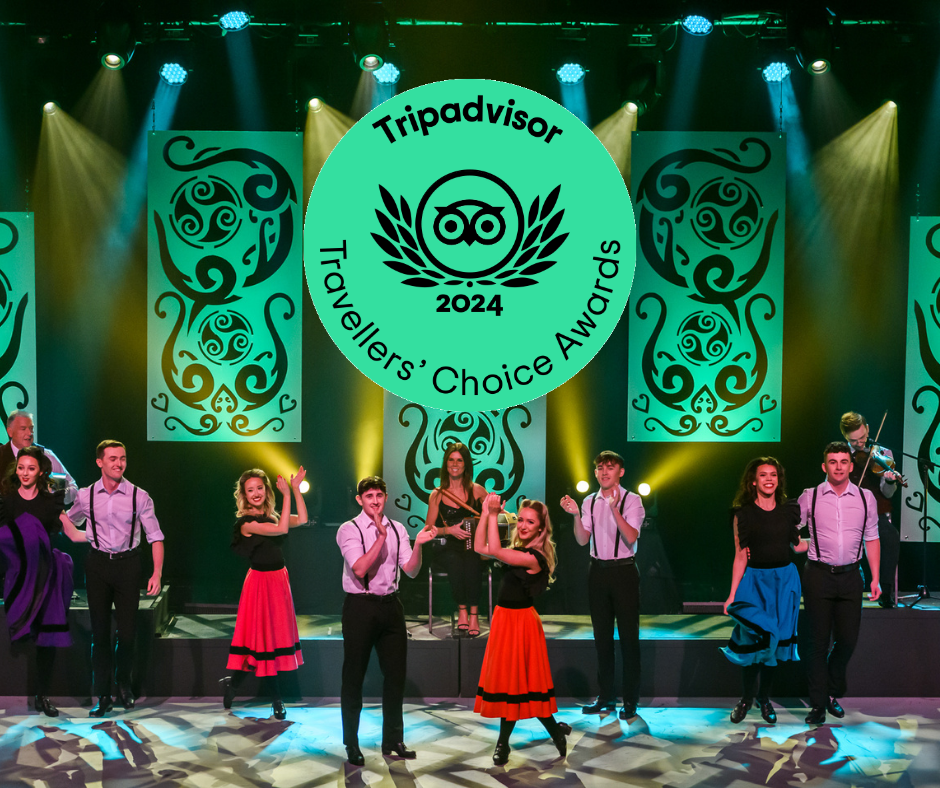 Celtic Steps Honored with TripAdvisor's Travellers' Choice Award for 2024!