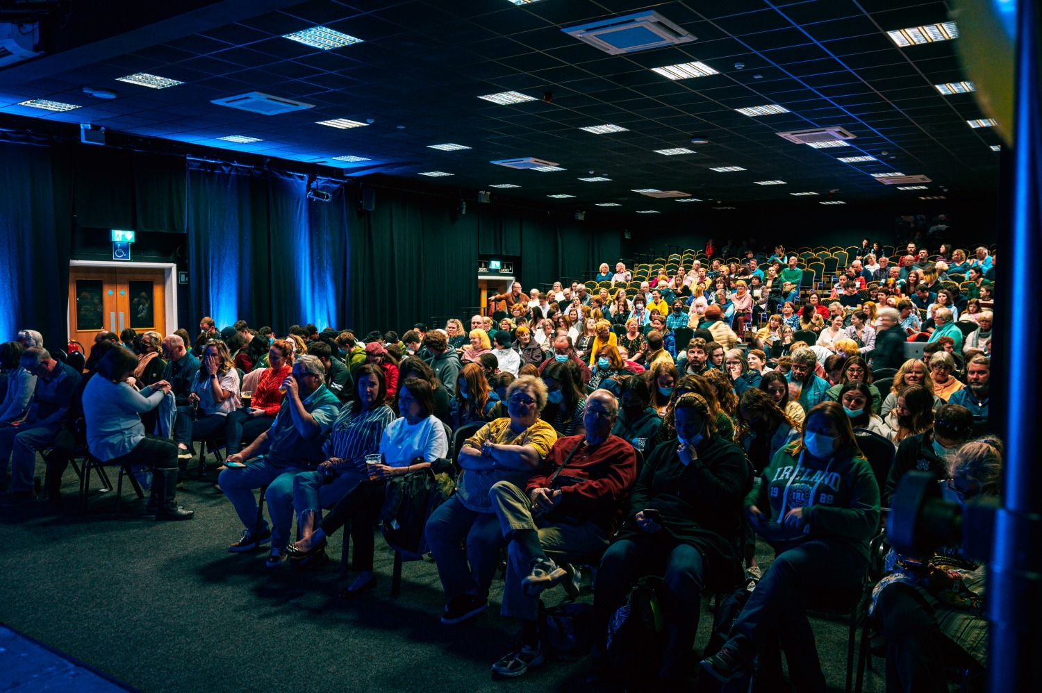 An emotional end to a wonderful evening. 